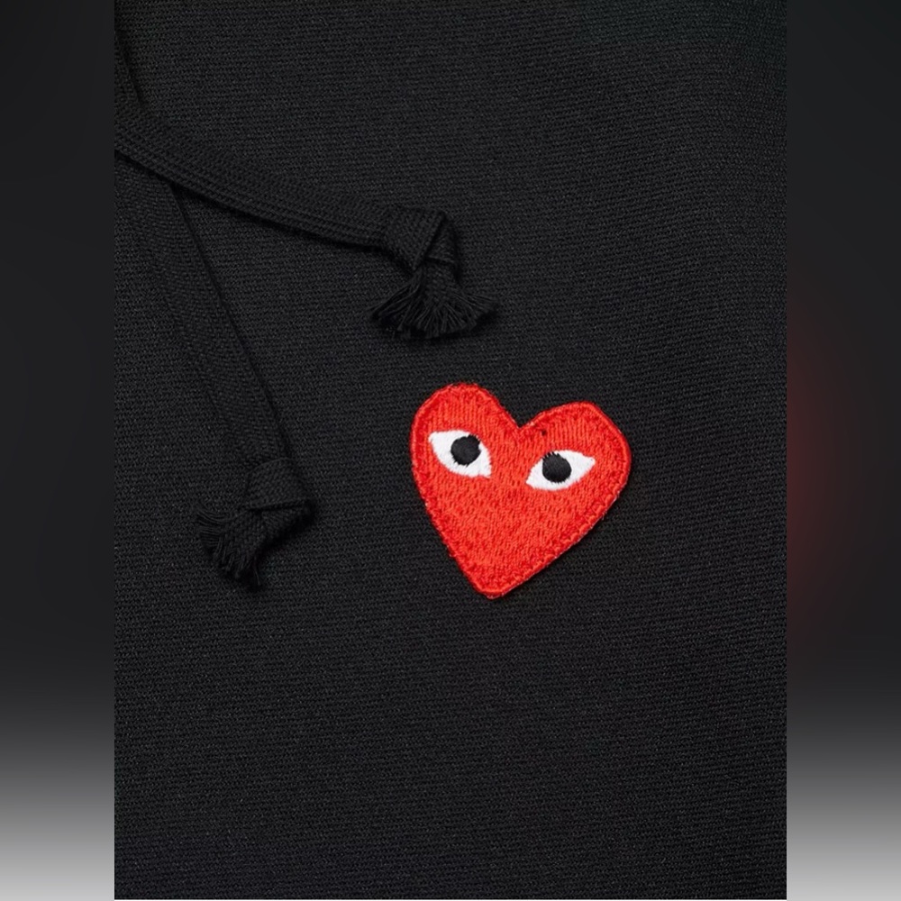 Embroidered Heart Hoodie - Picture 2 of 5